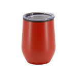branded Naples 350ml Double Wall Mug, from our range of promotional Reusable Coffee Cups - Metal