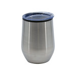 branded Naples 350ml Double Wall Mug, from our range of promotional Reusable Coffee Cups - Metal