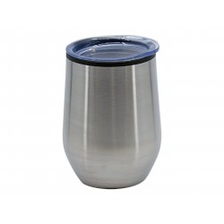 branded Naples 350ml Double Wall Mug, from our range of promotional Reusable Coffee Cups - Metal