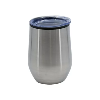 branded Naples 350ml Double Wall Mug, from our range of promotional Reusable Coffee Cups - Metal