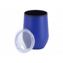 branded Naples 350ml Double Wall Mug, from our range of promotional Reusable Coffee Cups - Metal