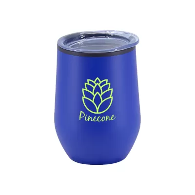branded Naples 350ml Double Wall Mug, from our range of promotional Reusable Coffee Cups - Metal