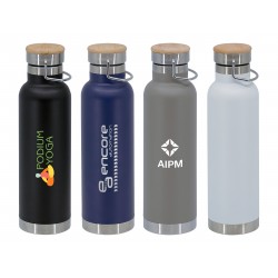 branded Valley 650ml Vacuum Flask, from our range of promotional Drink Bottles - Metal