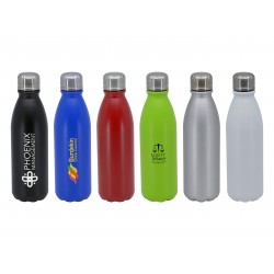 branded Promo 750ml Aluminium Bottle, from our range of promotional Drink Bottles - Metal