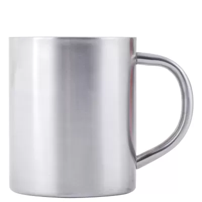 branded Java Mug 300ml, from our range of promotional Stainless Steel Mugs