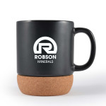 branded Magnum Ceramic Mug / Cork Base 350ml, from our range of promotional Coffee Mugs