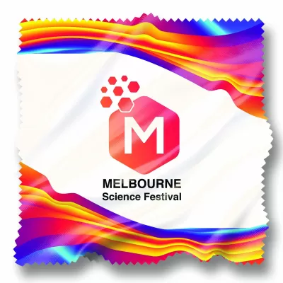branded Zig Zag Economy Microfibre Lens Cloth, from our range of promotional Phone Accessories