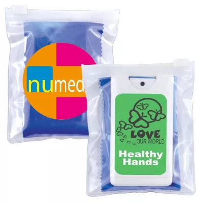 branded Microfibre Lens Cloth with Screen Cleaner, from our range of promotional Phone Accessories