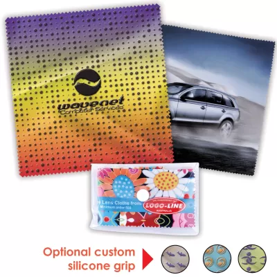 branded Custom Superior Hi Microfibre Lens Cloth, from our range of promotional Phone Accessories