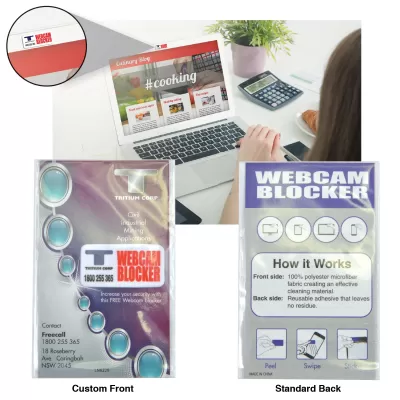 branded Microfibre Webcam Blocker, from our range of promotional Phone Accessories