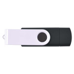 Flash Drives  - Swivel USB Flash Drive Dual 8GB