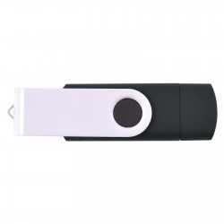 branded Swivel USB Flash Drive Dual 8GB, from our range of promotional Flash Drives