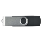 Flash Drives  - Swivel USB Flash Drive Dual 8GB