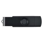 Flash Drives  - Swivel USB Flash Drive Dual 8GB