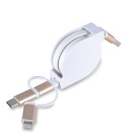 branded Fury 3 in 1 Cable, from our range of promotional USB Hubs &amp; Cables
