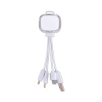 branded Family Light Up 3 in 1 Cable, from our range of promotional USB Hubs &amp; Cables