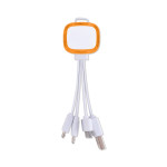 branded Family Light Up 3 in 1 Cable, from our range of promotional USB Hubs &amp; Cables