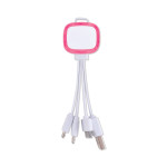 branded Family Light Up 3 in 1 Cable, from our range of promotional USB Hubs &amp; Cables