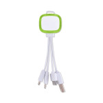branded Family Light Up 3 in 1 Cable, from our range of promotional USB Hubs &amp; Cables