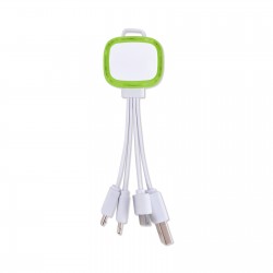 branded Family Light Up 3 in 1 Cable, from our range of promotional USB Hubs & Cables