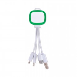 branded Family Light Up 3 in 1 Cable, from our range of promotional USB Hubs & Cables