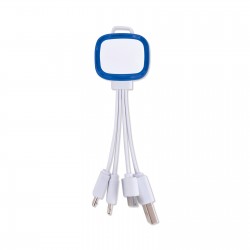 branded Family Light Up 3 in 1 Cable, from our range of promotional USB Hubs & Cables