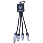 branded Glimmer Square Glow Cable, from our range of promotional USB Hubs &amp; Cables