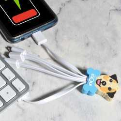 branded Custom Topper PVC Cable, from our range of promotional USB Hubs & Cables