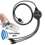 branded Cuba Glow Cable, from our range of promotional USB Hubs &amp; Cables