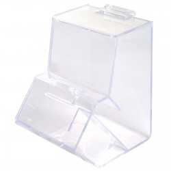 Lollies in Buckets & Jars - Clear Dispenser with Scoop