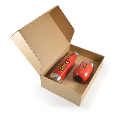 branded Pura Cardboard Gift Set, from our range of promotional Coffee Gift Sets