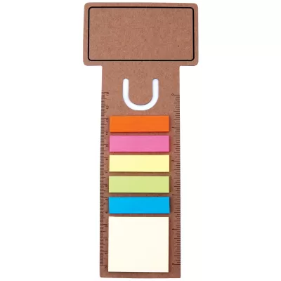 branded Business Card Bookmark / Noteflag Ruler, from our range of promotional Bookmarks