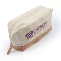 branded Corsica Calico / Cork Utility Case, from our range of promotional Toiletry Bags