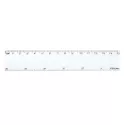 branded White15cm Ruler, from our range of promotional Rulers