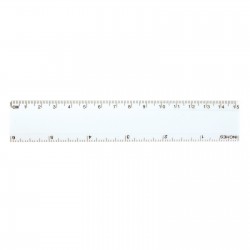 Rulers - White15cm Ruler