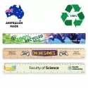 branded Recycled Eco 30cm Ruler, from our range of promotional Rulers