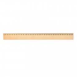 Rulers - Axis 30cm Wooden Ruler