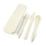 branded Delish Eco Cutlery Set, from our range of promotional Cutlery and Straws