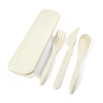 branded Delish Eco Cutlery Set, from our range of promotional Cutlery and Straws