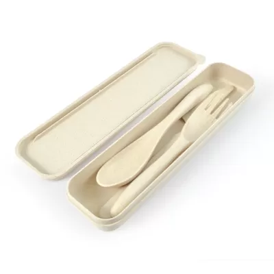 branded Delish Eco Cutlery Set, from our range of promotional Cutlery and Straws