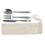 branded Banquet Cutlery Set in Calico Pouch, from our range of promotional Homeware Products
