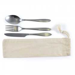 branded Banquet Cutlery Set in Calico Pouch, from our range of promotional Homeware Products