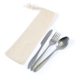 branded Banquet Cutlery Set in Calico Pouch, from our range of promotional Homeware Products