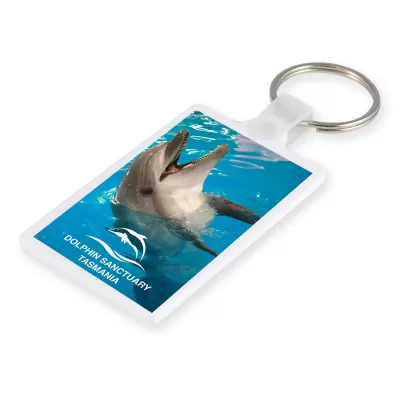 branded Condo Keytag, from our range of promotional Printed Keyrings