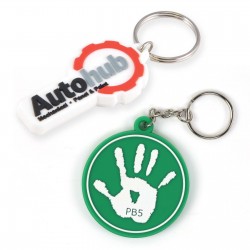 branded Riviera Keytag, from our range of promotional Printed Keyrings