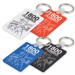 branded Villa Keytag, from our range of promotional Printed Keyrings