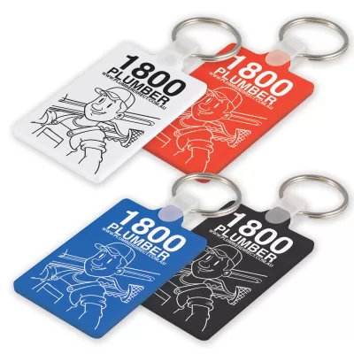 branded Villa Keytag, from our range of promotional Printed Keyrings