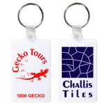 branded Villa Keytag, from our range of promotional Printed Keyrings