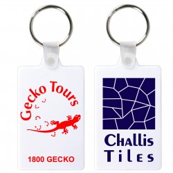 branded Villa Keytag, from our range of promotional Printed Keyrings