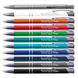 branded Napier Pen Metal, from our range of promotional Metal Conference Pens